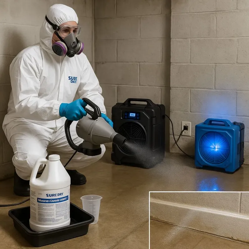 Sanitization and Odor Removal process in Coffee County, GA